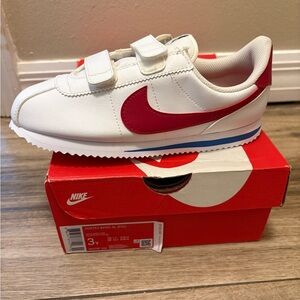 Nike Cortez Basic SL - youth tennis shoe size 3